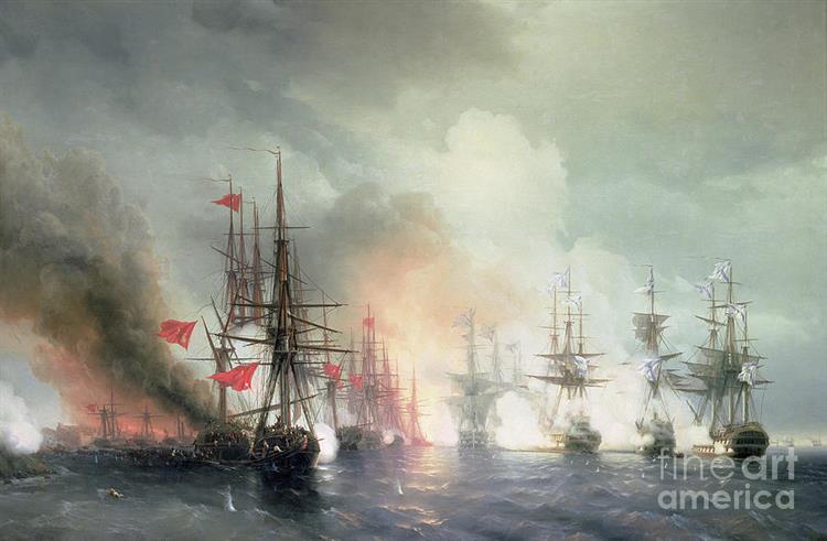 Batalla Naval Ruso-Turca De Sinop El 18 De Noviembre De 1853 - 1853