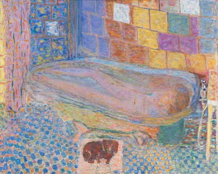 Nu dans la baignoire - 1946