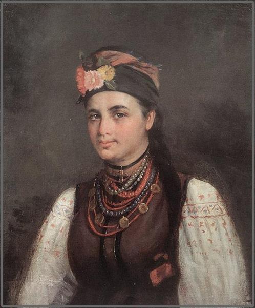 Ritratto di María Nesterenko - 1896