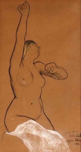 Nahá žena - 1904