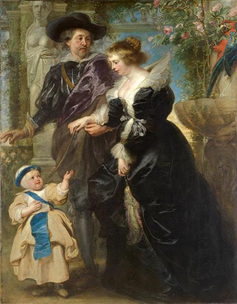Rubens seine Frau Helena Fourment und sein Sohn Frans