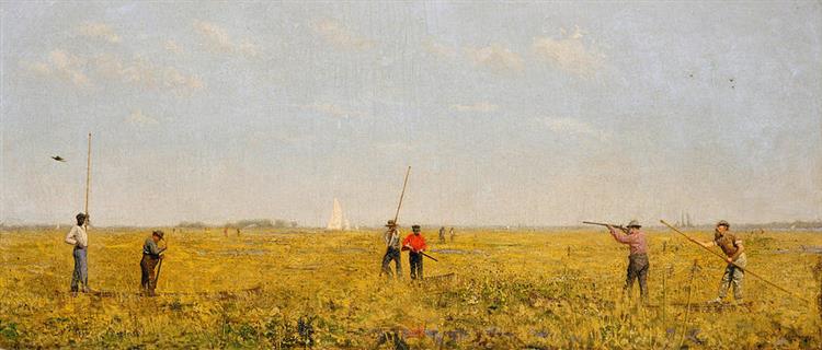 Empujando Por El Carril - 1874