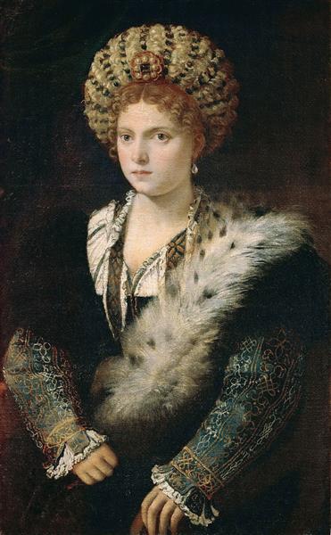 Portrait of Isabella d'Este - 1536