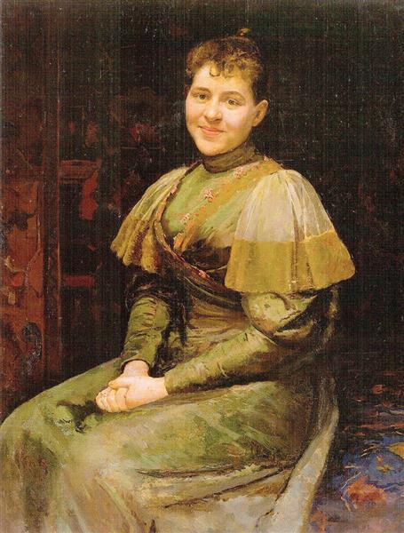 Oleksandry Portrait Volodymyrivna Pymonnko - 1893