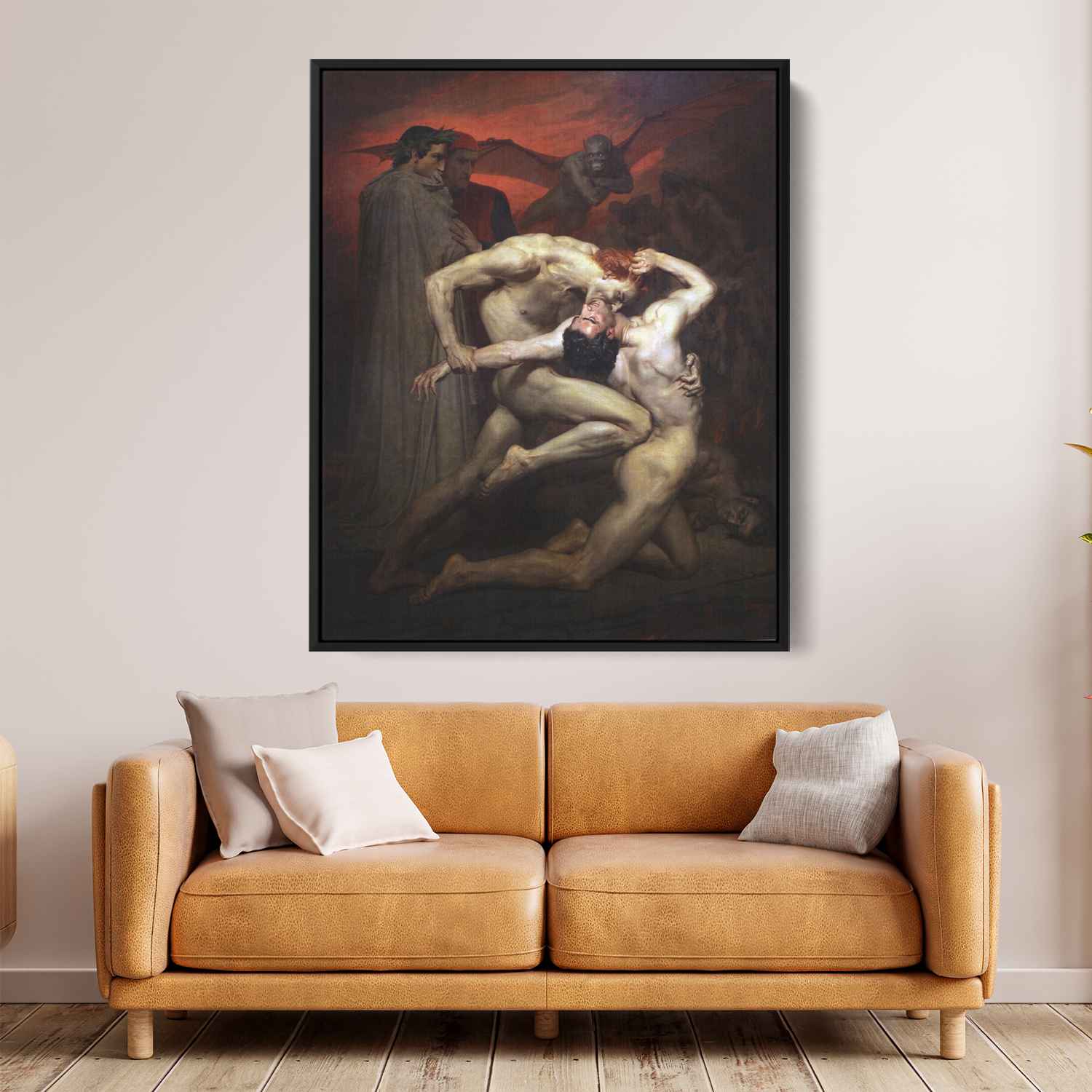 Dante en Virgil in de hel