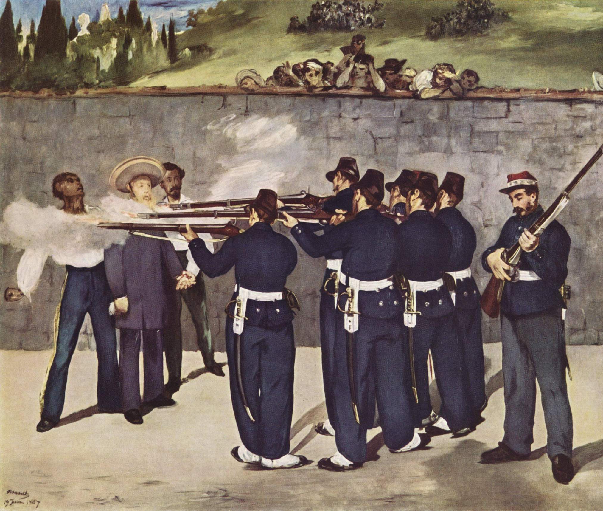 The Execution of Emperor Maximilian of Mexico