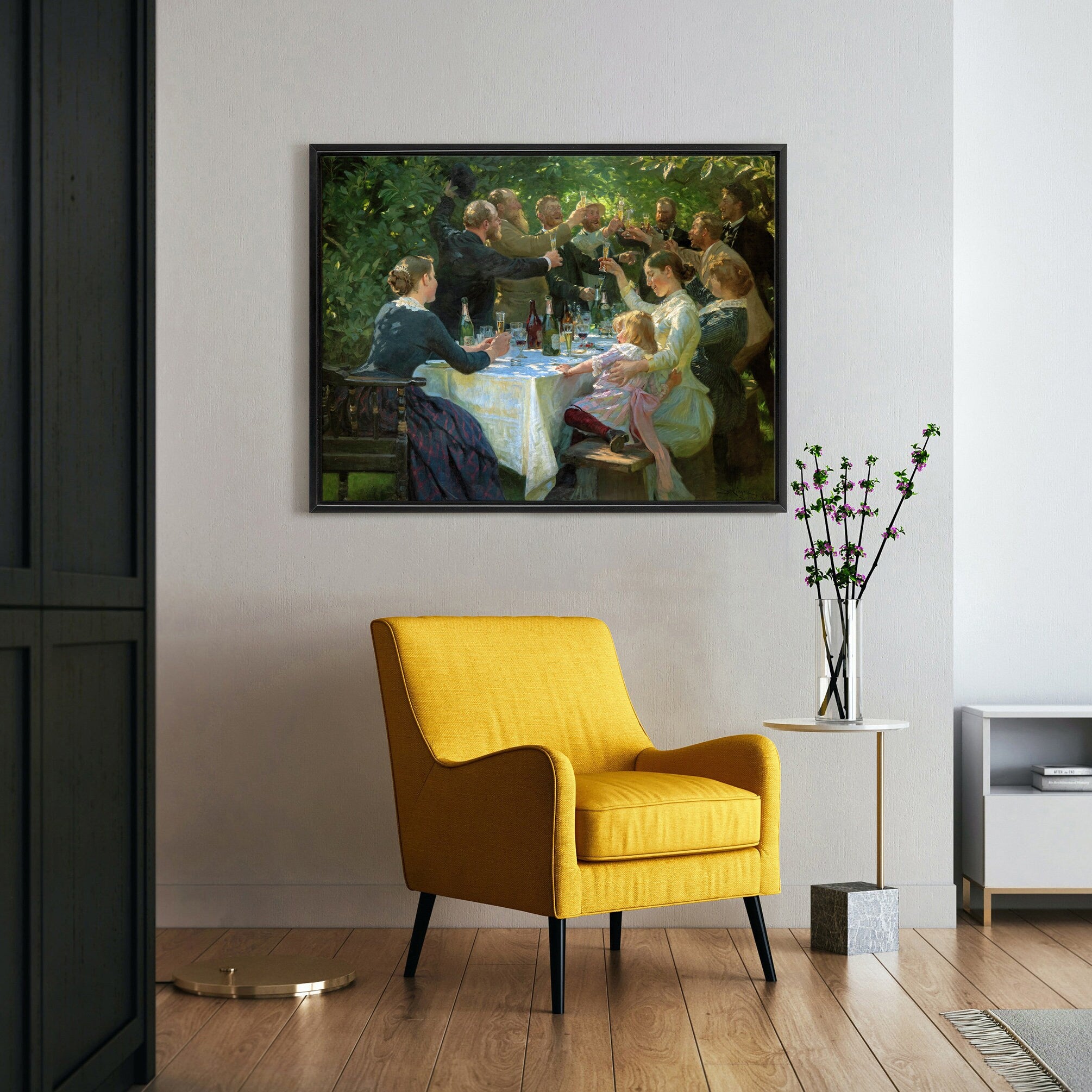 Hip hura hip! Impreza artysty w Skagen