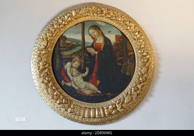 Madonna avec San Jorge