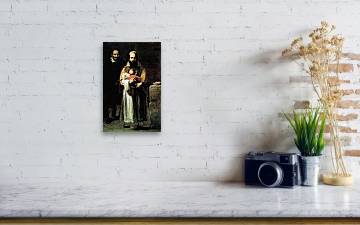 Magdalena Ventura with Her Husband and Son (The Bearded Lady )