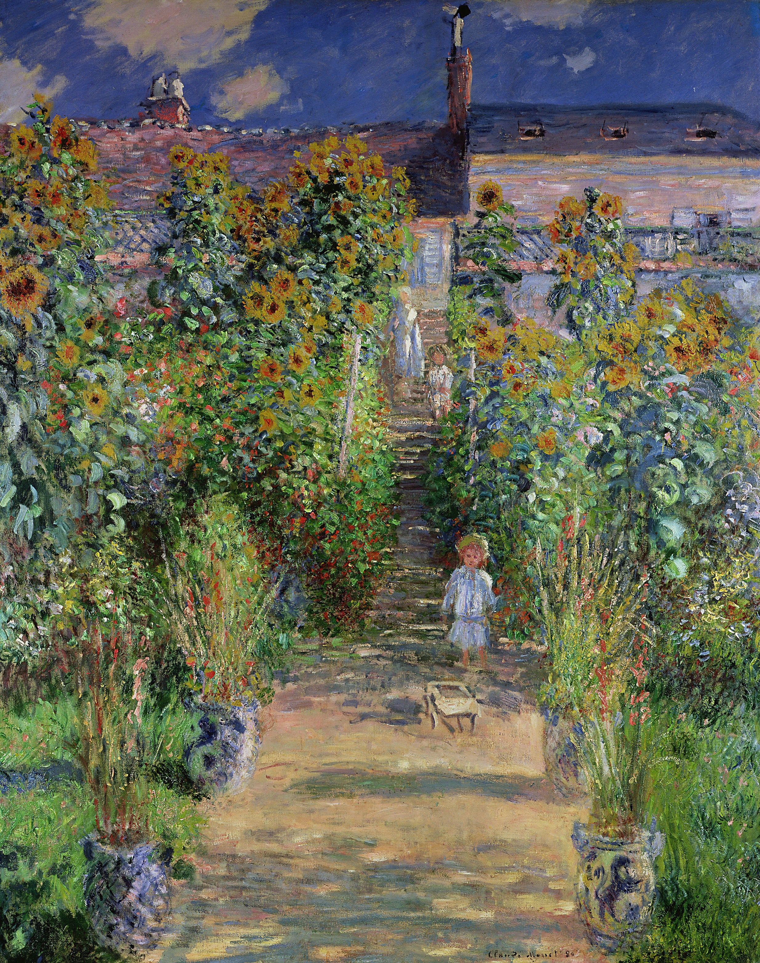 Monet Garden in Vétheuil