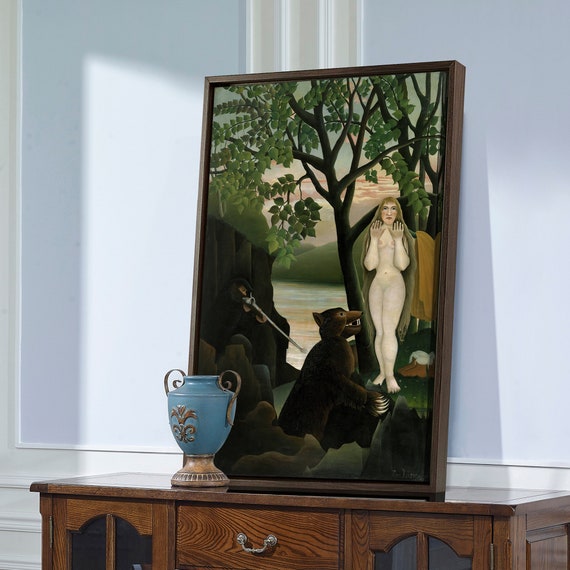 Nude and Bear - 1901