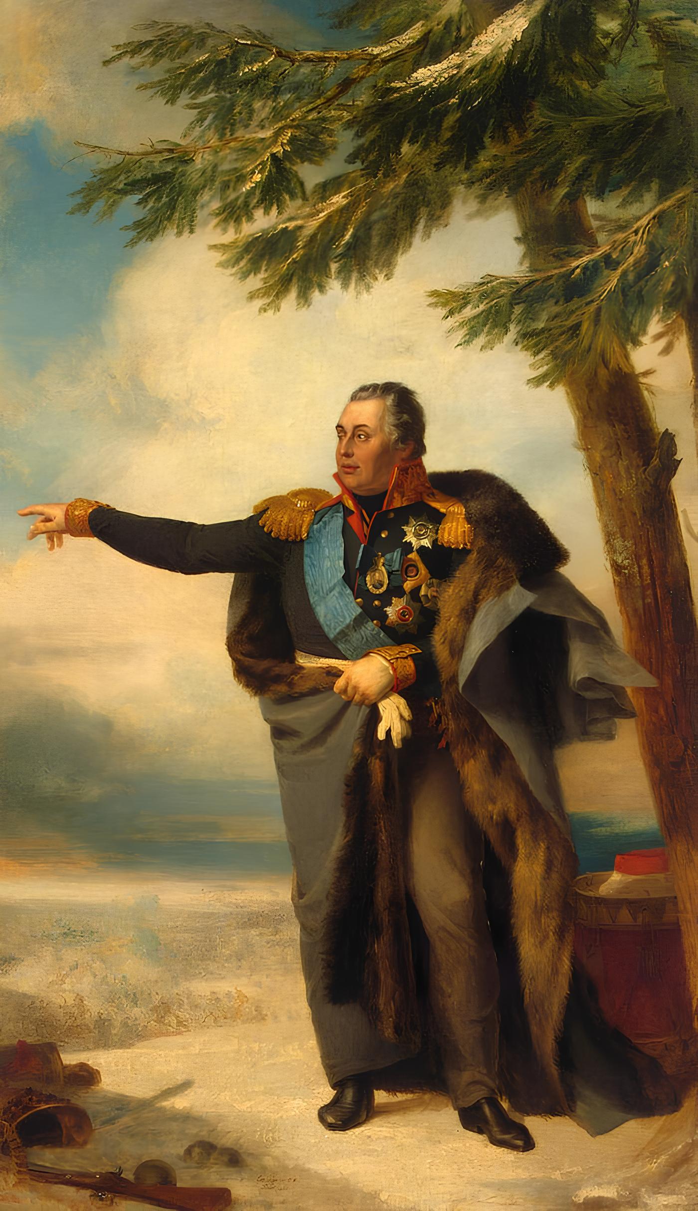 Retrato de Mikhail Kutuzov