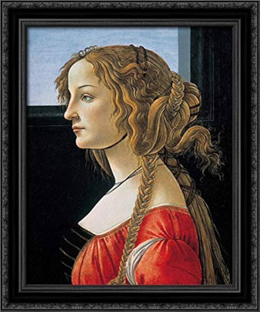 Simonetta Vespucci Porträt (Porträt einer jungen Frau) - 1480
