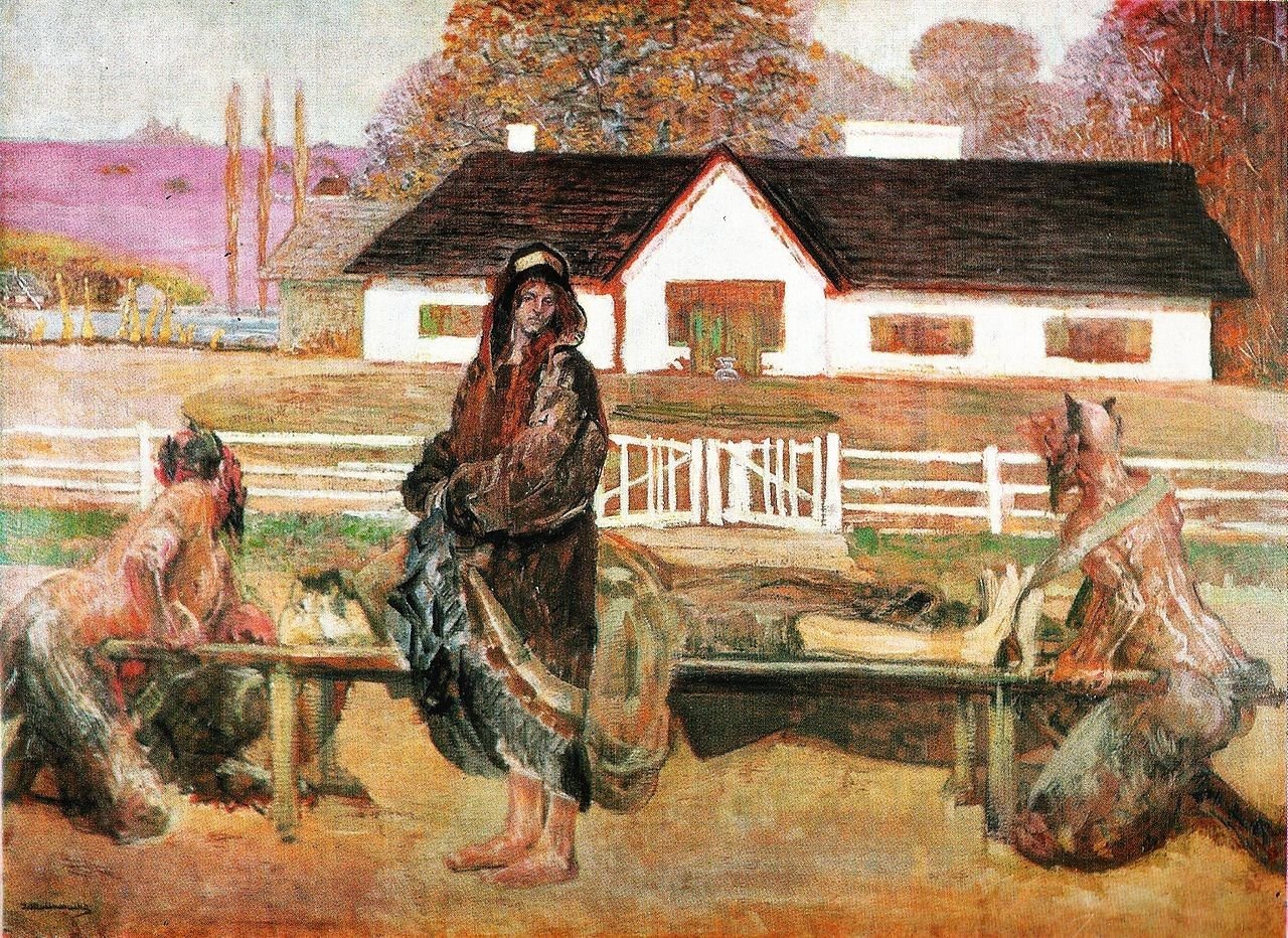 De volta à pátria (de volta da Sibéria) - 1911