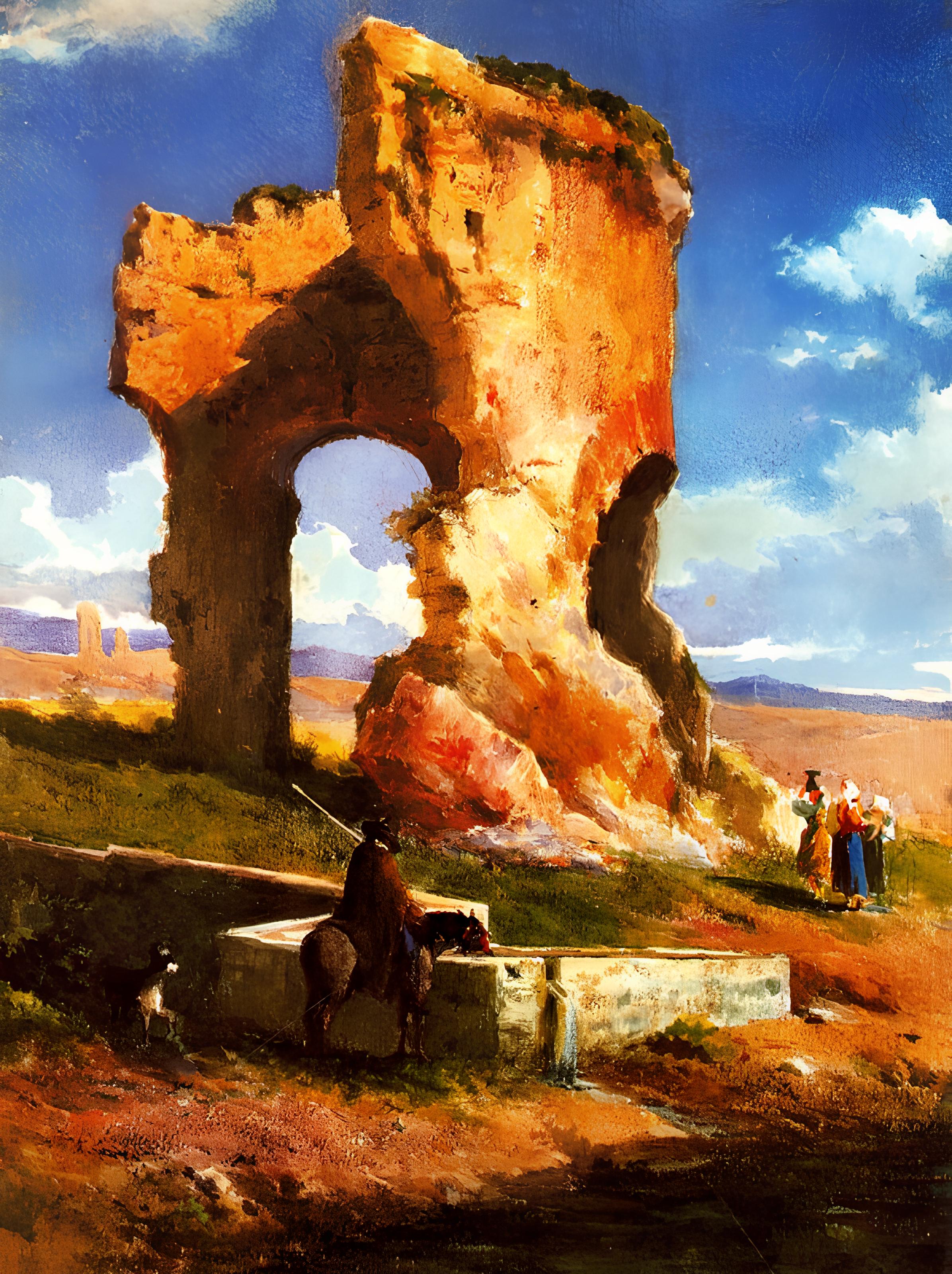 Roma Harabeleri - 1865