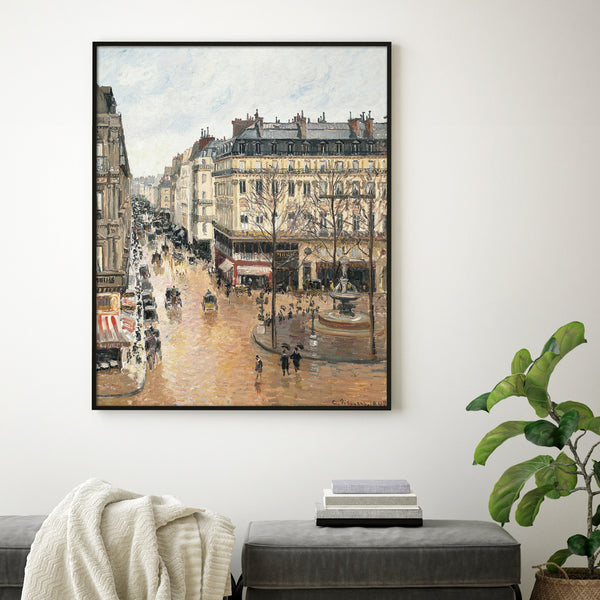 Rue Saint Honore, Efeito De Chuva À Tarde