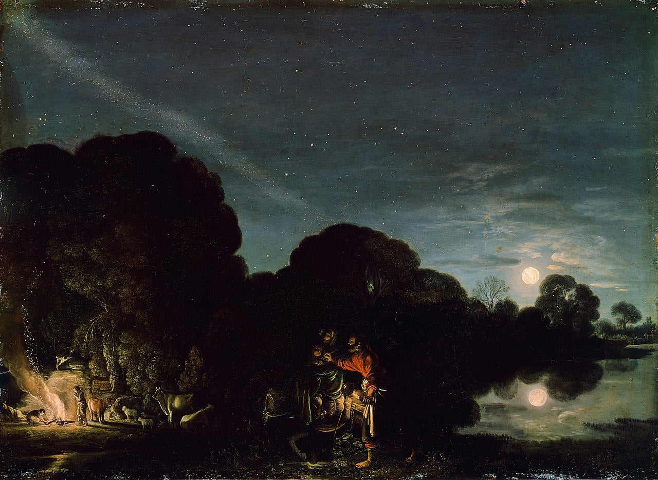 Fuggì in Egitto- Adam Elsheimer