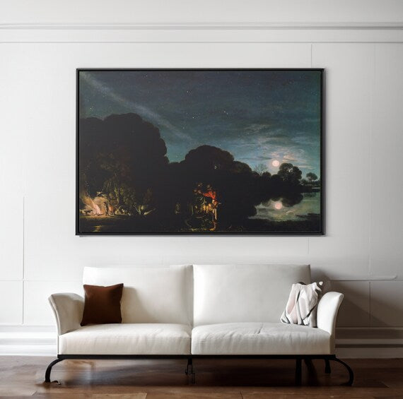 Fuggì in Egitto- Adam Elsheimer