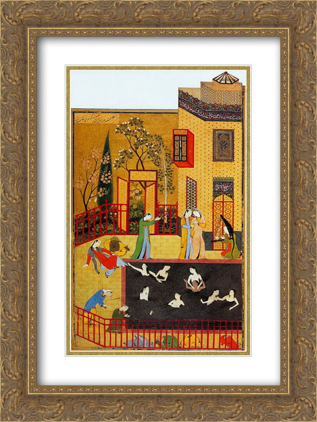Et miniatyrmaleri af Iskandarnama - 1495