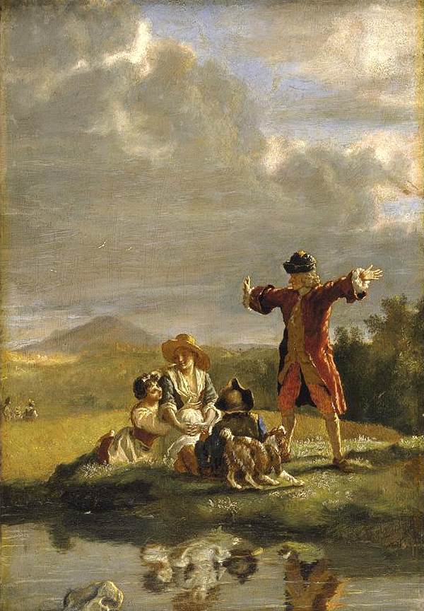 Вольтер, рассказывая басню