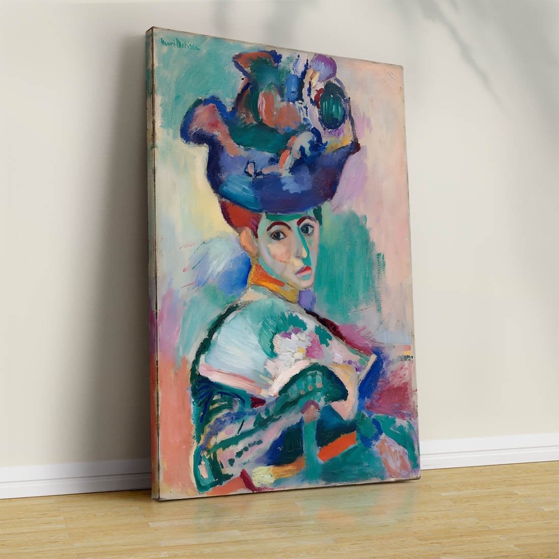 Mujer con sombrero 1905