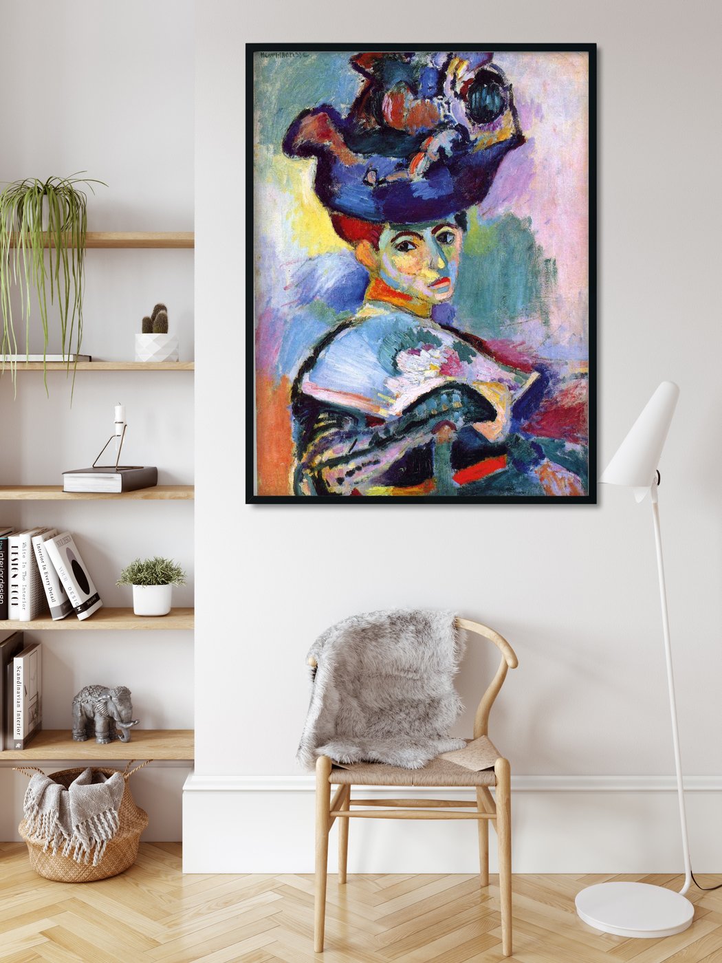 Mujer con sombrero 1905