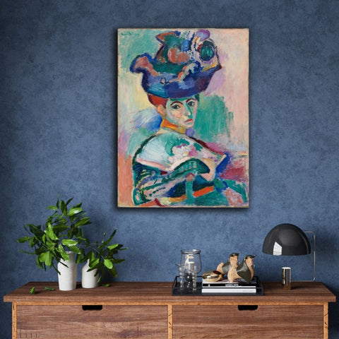 Mujer con sombrero 1905