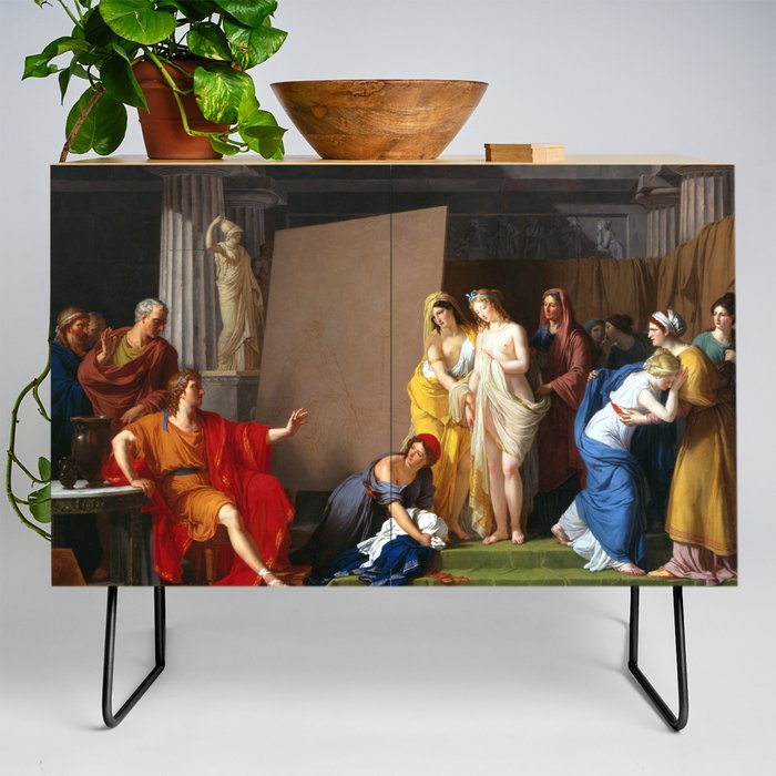 Zeuxis sceglie i suoi modelli per l'immagine di Helena tra le ragazze Croton