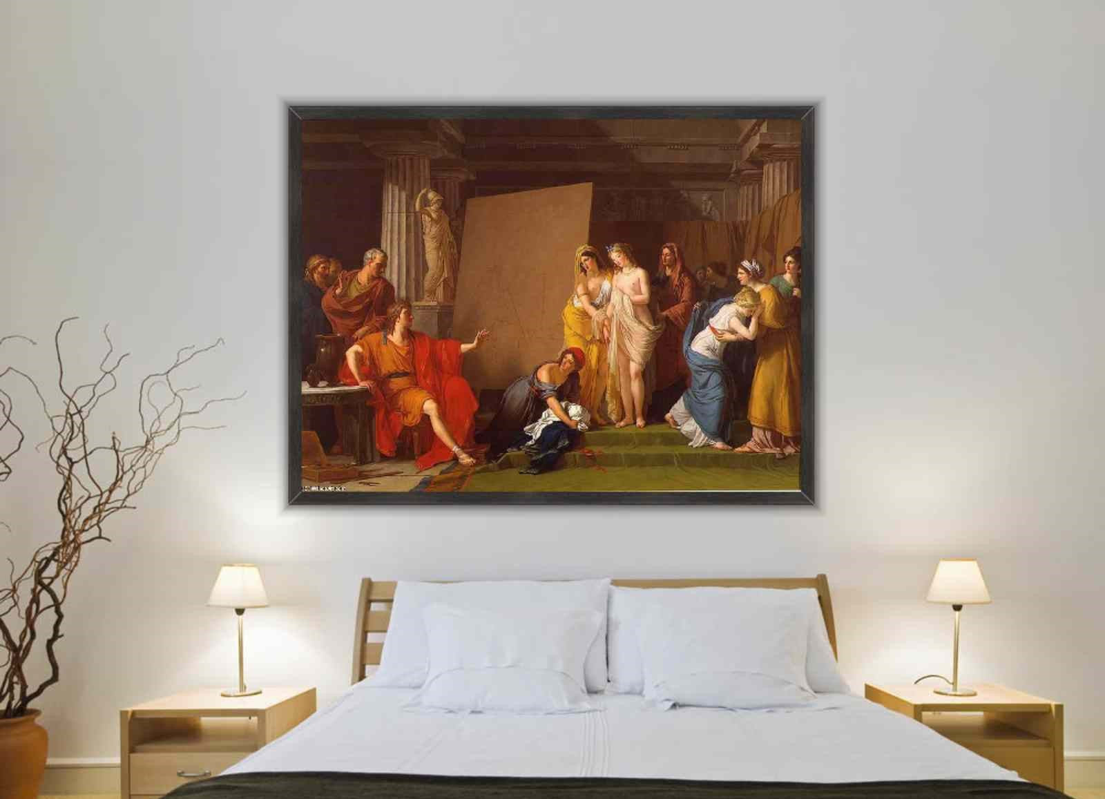 Zeuxis sceglie i suoi modelli per l'immagine di Helena tra le ragazze Croton