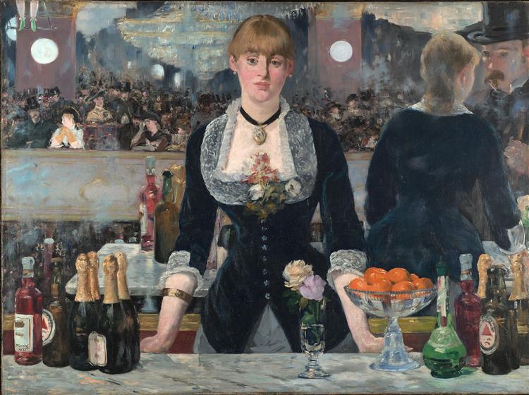 Folies'de Bir Bar -Bergere - 1882