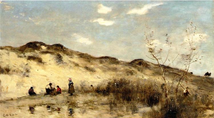 O duna în Dunkerque - 1873
