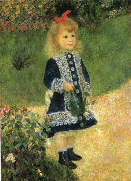 Flicka med dusch - 1876