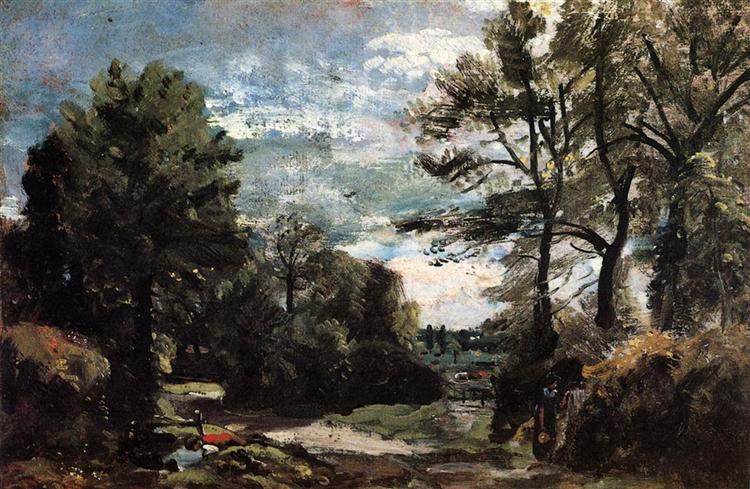 Una corsia vicino a Flatford - 1811