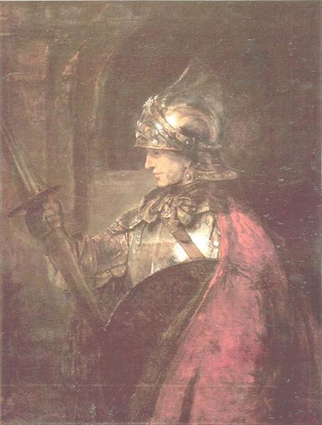 Un homme avec une armure - 1655