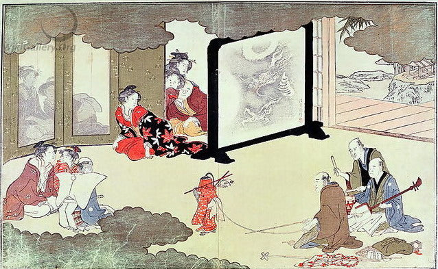 Um Treinador de Macacos Atuando na Casa de um Nobre, - 1788