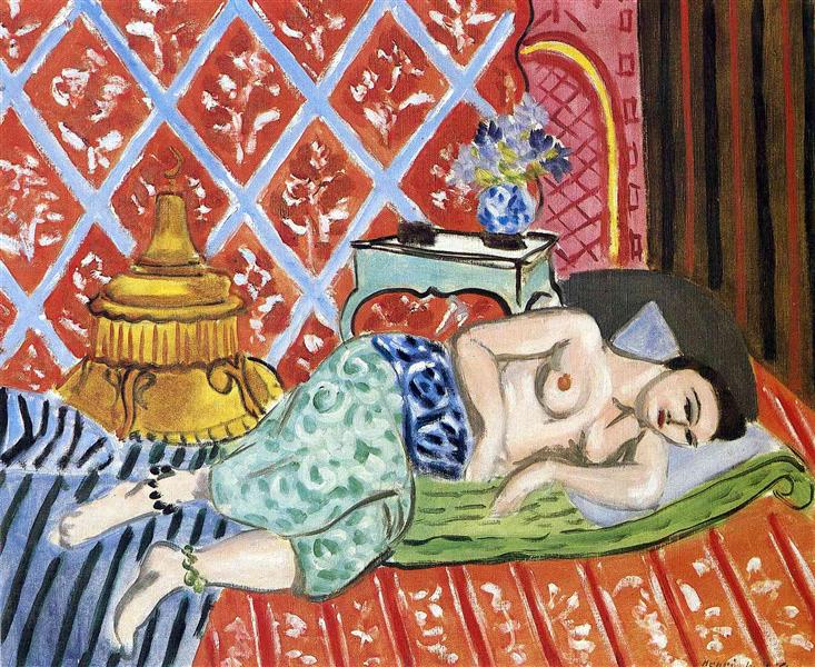 Un nu couché sur le dos 1927