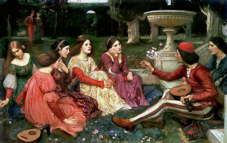 En decameron -berättelse - 1916