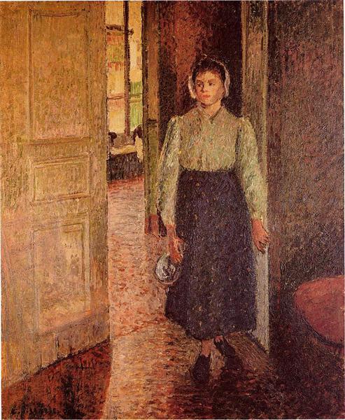 Mladá dívka - 1896