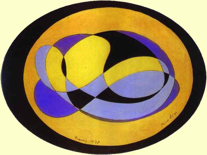 Abstrakt komposition - 1937