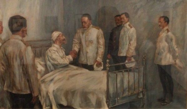 El Almirante Togo Visitando Zinovy Rozhestvensky - 1943
