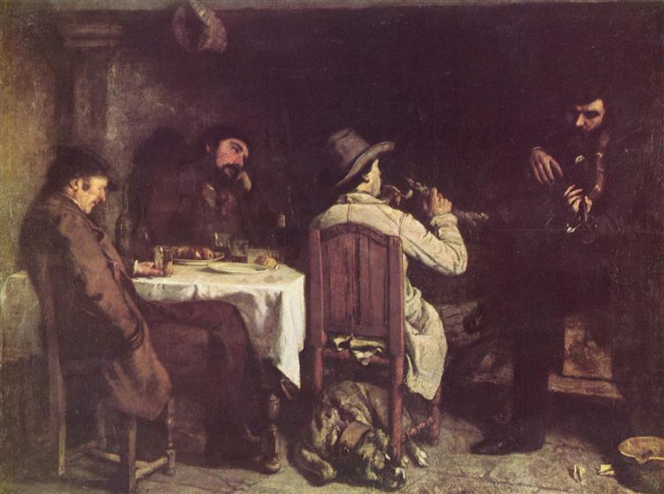 Po večeři v ornanech - 1849