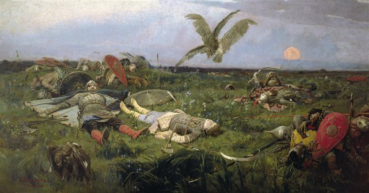Après la bataille du prince Igor avec les Polovtsianos - 1880