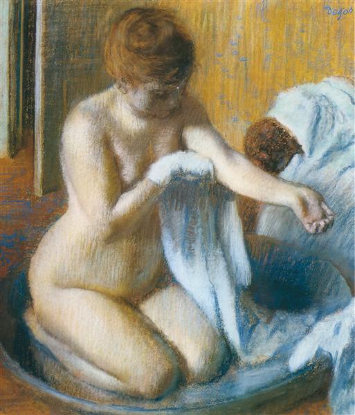 După baie - 1886