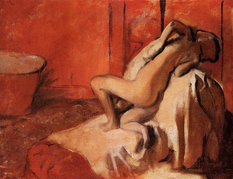 Po łazience - 1896