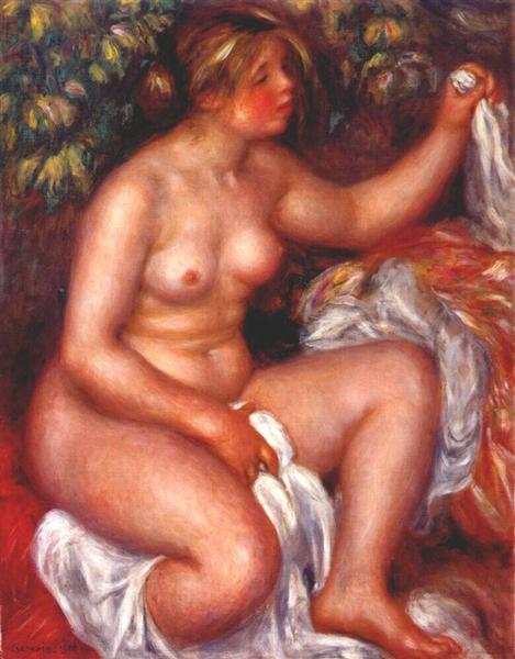 Après la salle de bain - 1910