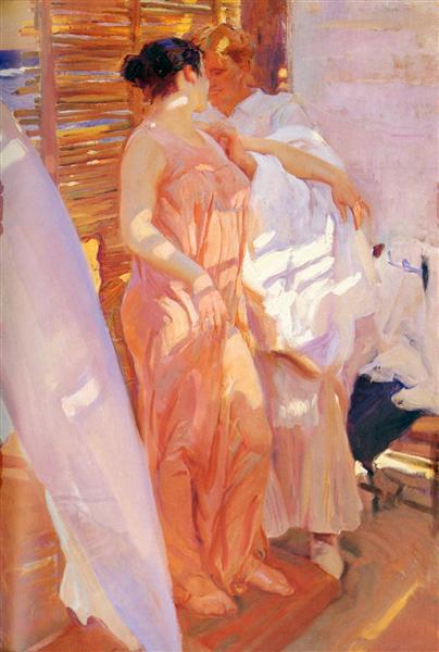 Después Del Baño - 1916