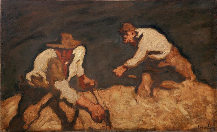 Reapers in a Storm - 1912