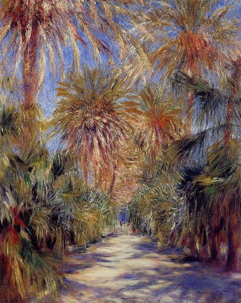 Algiers - The Jardin D'Essai - 1881