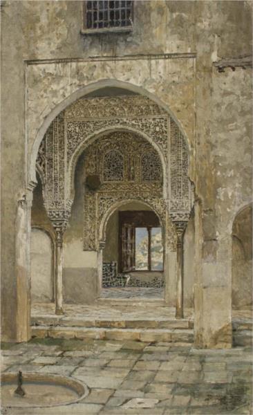 Alhambra. İspanya - 1898