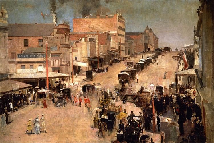 Allegro mit Brio - Bourke St. West - 1890,